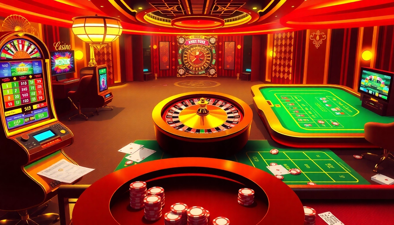 Experience the latest features of a nouveau site de casino en ligne with vibrant visuals and exciting gaming options.